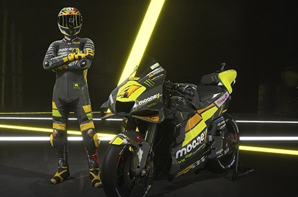 Rider moto
